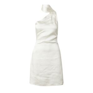 ABOUT YOU x irinassw Kokteilové šaty 'Kim'  prírodná biela