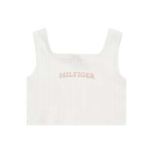 TOMMY HILFIGER Top  staroružová / biela