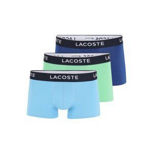 LACOSTE Boxerky 'Casualnoirs'  námornícka modrá / svetlomodrá / mätová / čierna