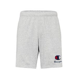 Champion Authentic Athletic Apparel Nohavice 'Legacy'  námornícka modrá / sivá melírovaná / červená