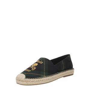 Polo Ralph Lauren Espadrilky 'CEVIO'  tmavomodrá / žltá / zelená