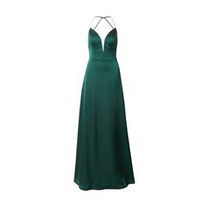 MAGIC NIGHTS Večerné šaty  smaragdová / strieborná