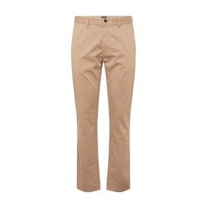 BOSS Orange Chino nohavice  svetlohnedá