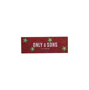 Only & Sons Boxerky 'X-MAS'  tmavočervená