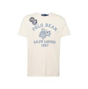 Polo Ralph Lauren Tričko  námornícka modrá / svetlomodrá / čierna / šedobiela