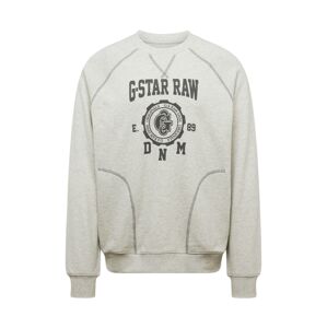 G-Star RAW Mikina  sivá / sivá melírovaná