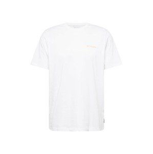 COLUMBIA Funkčné tričko 'Explorers Canyon'  oranžová / biela