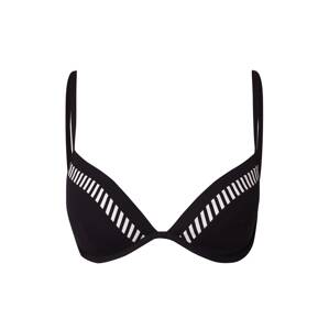 ESPRIT Bikinový top 'BONDI'  čierna / biela