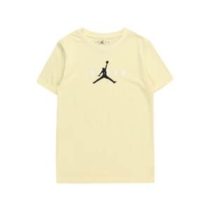 Jordan Funkčné tričko  žltá / čierna / biela
