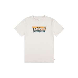 LEVI'S ® Tričko  béžová / svetlosivá / tmavozelená / oranžová