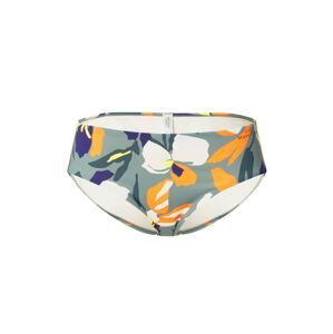 Marc O'Polo Bikinové nohavičky 'Floral Power'  modrá / kaki / oranžová / biela