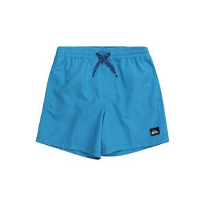 QUIKSILVER Športové plavky 'EVERYDAY SOLID VOLLEY'  azúrová / čierna