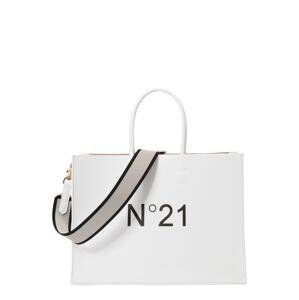 N°21 Shopper 'Horizontal'  zlatá / čierna / biela