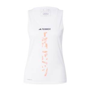 ADIDAS TERREX Športový top  oranžová / čierna / biela