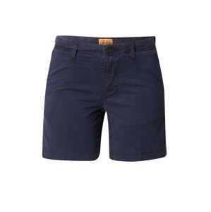 Superdry Chino nohavice 'CLASSIC'  námornícka modrá