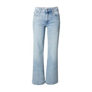 QS Džínsy 'Catie'  modrá denim / hnedá