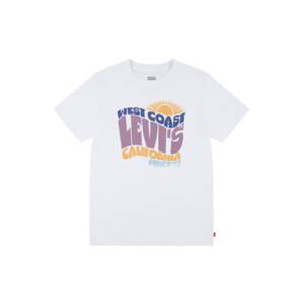 LEVI'S ® Tričko  tmavomodrá / fialová / oranžová / biela