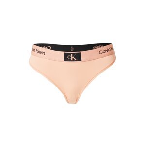 Calvin Klein Underwear Tangá  rosé / čierna