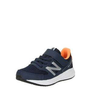 new balance Športová obuv '570'  námornícka modrá / oranžová / strieborná