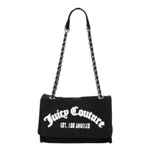 Juicy Couture Kabelka na rameno 'Iris'  čierna / strieborná / biela