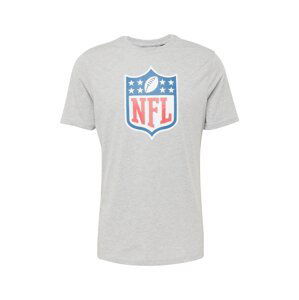 NEW ERA Tričko 'NFL'  námornícka modrá / sivá melírovaná / červená / biela