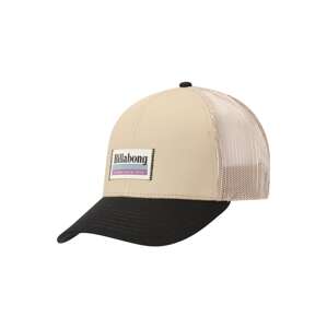 BILLABONG Čiapka 'WALLED TRUCKER'  sivobéžová / čierna / biela