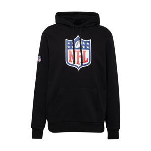 NEW ERA Mikina 'NFL'  modrá / červená / čierna / biela