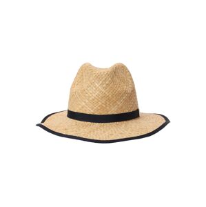 TOMMY HILFIGER Klobúk 'FEDORA'  piesková / čierna