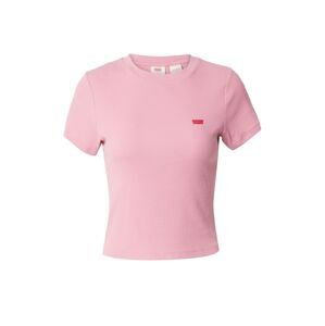 LEVI'S ® Tričko 'ESSENTIAL SPORTY'  rosé / červená