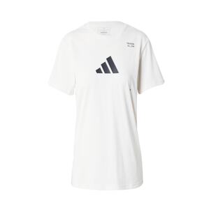 ADIDAS PERFORMANCE Funkčné tričko 'TR CAT G T'  čierna / šedobiela