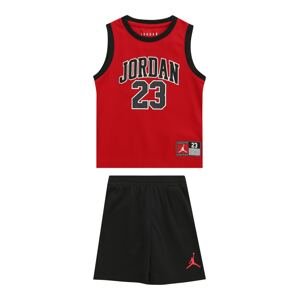 Jordan Tréningový komplet  červená / čierna