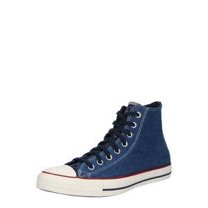 CONVERSE Členkové tenisky 'CHUCK TAYLOR ALL STAR'  modrá denim / červená / biela