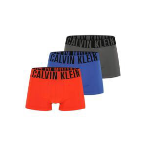 Calvin Klein Underwear Boxerky 'Intense Power'  modrá / farby bahna / krvavo červená / čierna