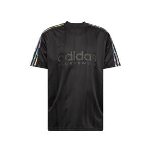 ADIDAS SPORTSWEAR Funkčné tričko 'Tiro'  tyrkysová / zlatá žltá / fialová / čierna