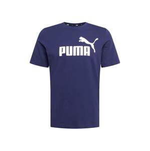 PUMA Funkčné tričko 'Essential'  námornícka modrá / biela