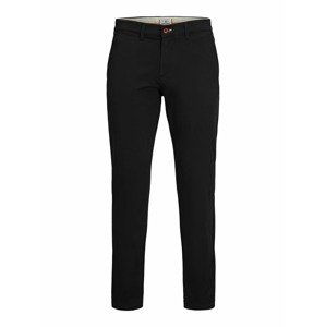 JACK & JONES Chino nohavice 'Ollie Jagger'  čierna