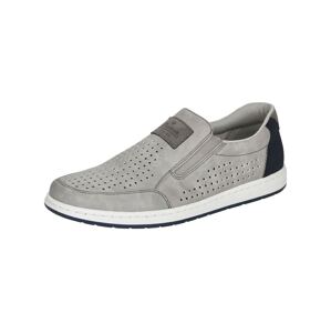 Rieker Slip-on obuv  sivá / čierna