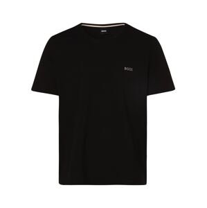 BOSS Tielko 'Mix&Match T-Shirt R'  čierna / biela