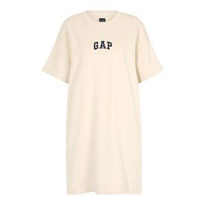 Gap Tall Oversize šaty  béžová / čierna