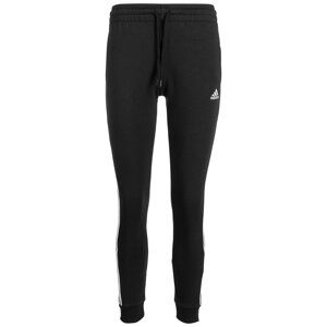ADIDAS SPORTSWEAR Športové nohavice '3S FL'  čierna / biela