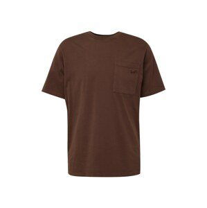 LEVI'S ® Tričko 'SS Pocket Tee RLX'  hnedá