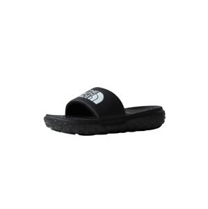 THE NORTH FACE Šľapky 'M NEVER STOP CUSH SLIDE'  čierna / biela