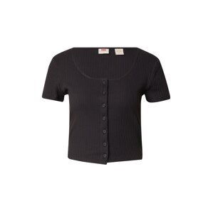 LEVI'S ® Tričko 'SS Rach Top'  čierna