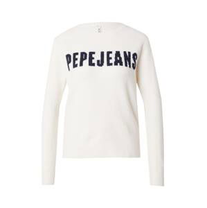 Pepe Jeans Sveter 'SUNNY'  námornícka modrá / biela