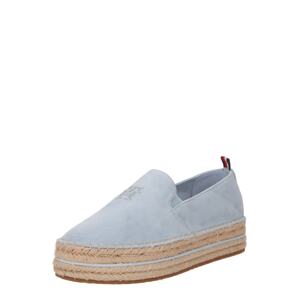 TOMMY HILFIGER Espadrilky  béžová / dymovo modrá