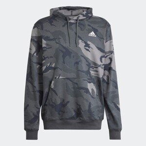 ADIDAS SPORTSWEAR Športová mikina  grafitová / kamenná / biela