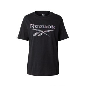 Reebok Tričko  zmiešané farby / čierna