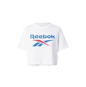 Reebok Tričko  kráľovská modrá / červená / biela