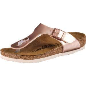 BIRKENSTOCK Sandále 'Gizeh'  bronzová