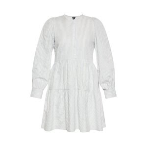 DreiMaster Maritim Košeľové šaty  svetlomodrá / biela ako vlna
